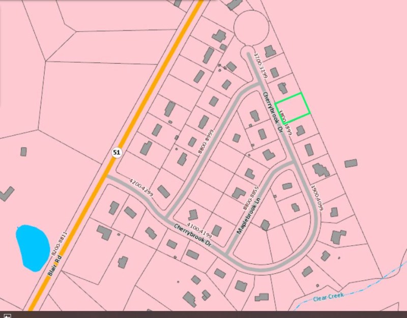 Tax Delinquent Property Listing at 3911 Cherrybrook Drive, Charlotte